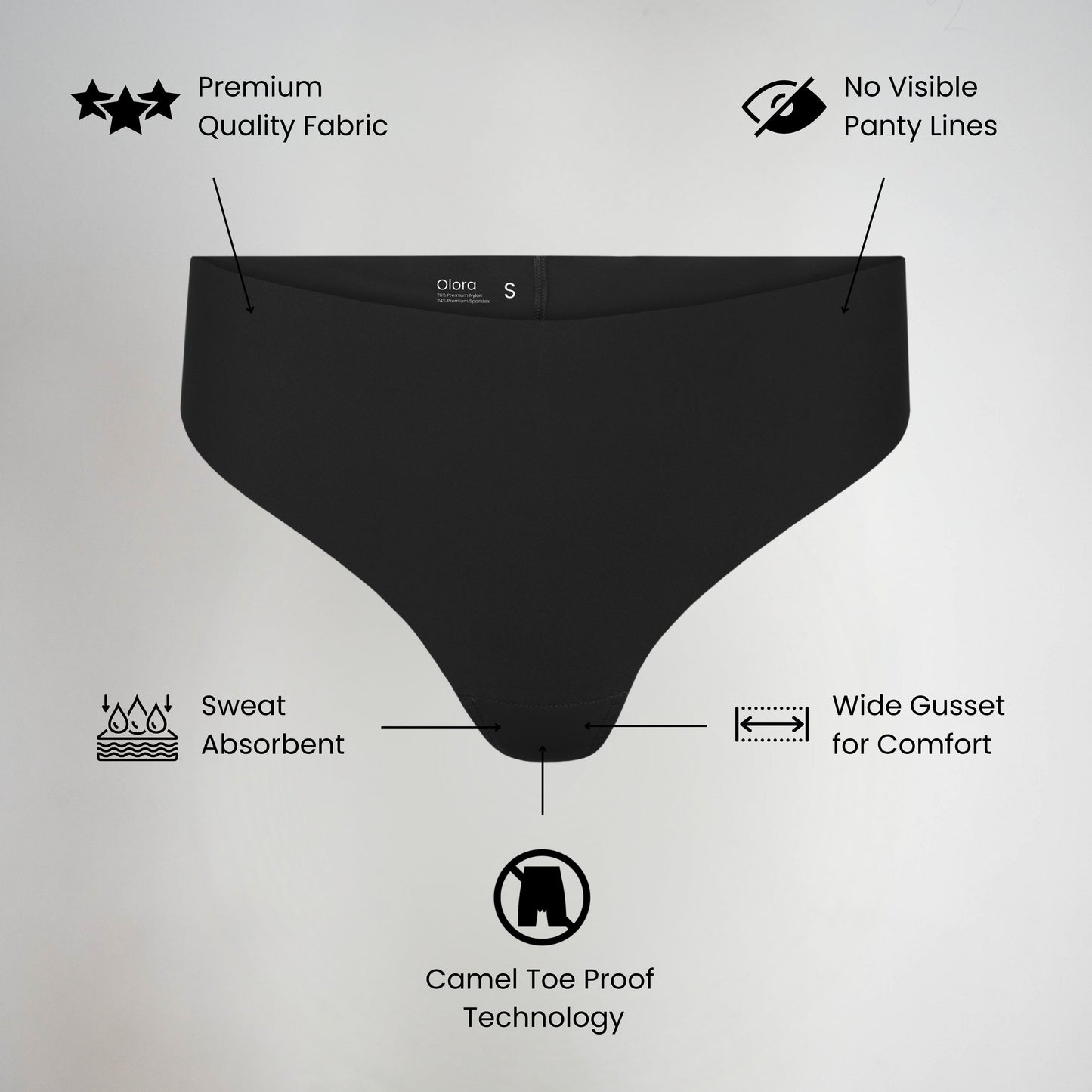 Invisible Camel Toe Thong