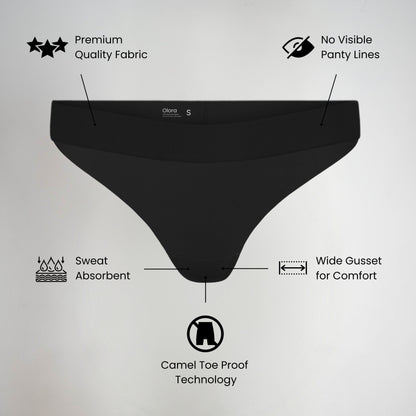 Invisible Camel Toe Thong Low Rise